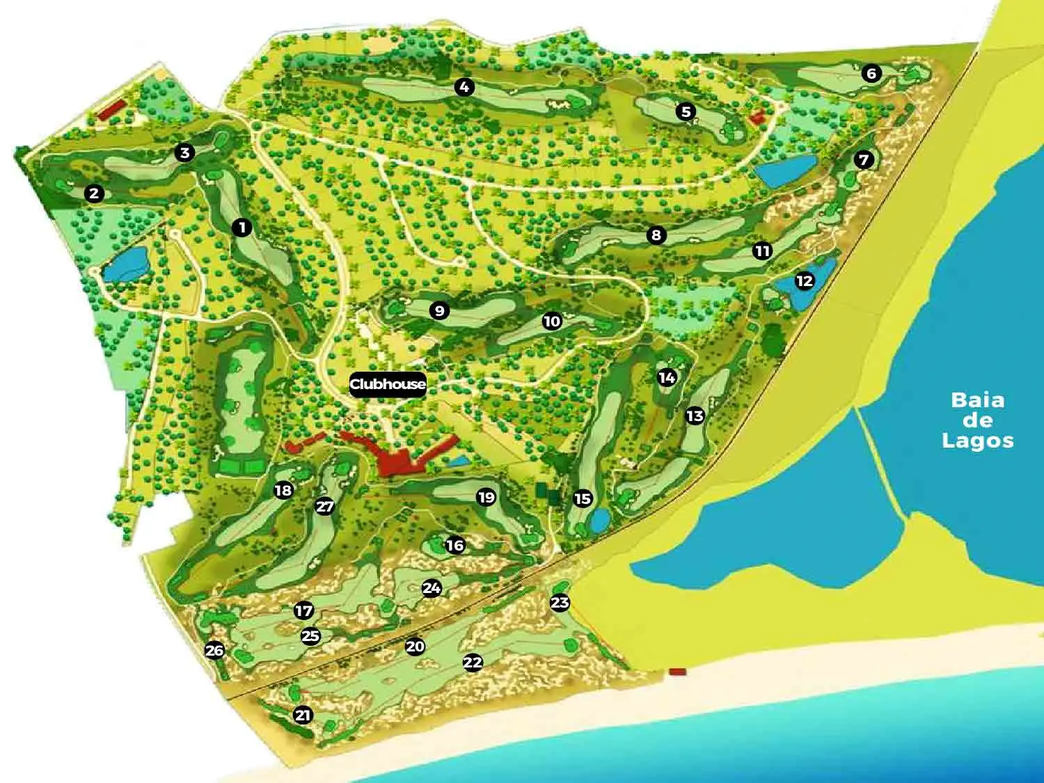 Course Map Palmares Golf Course