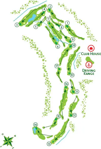 Course Map Morgado Golf Course