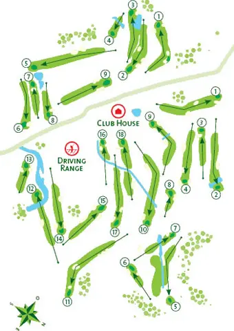 Course Map Penina Championship