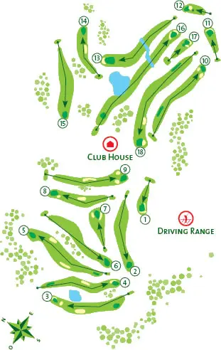 Course Map Alto Golf Course