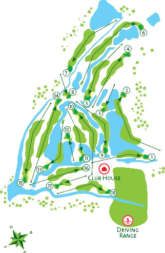 Course Map Salgados Golf Course